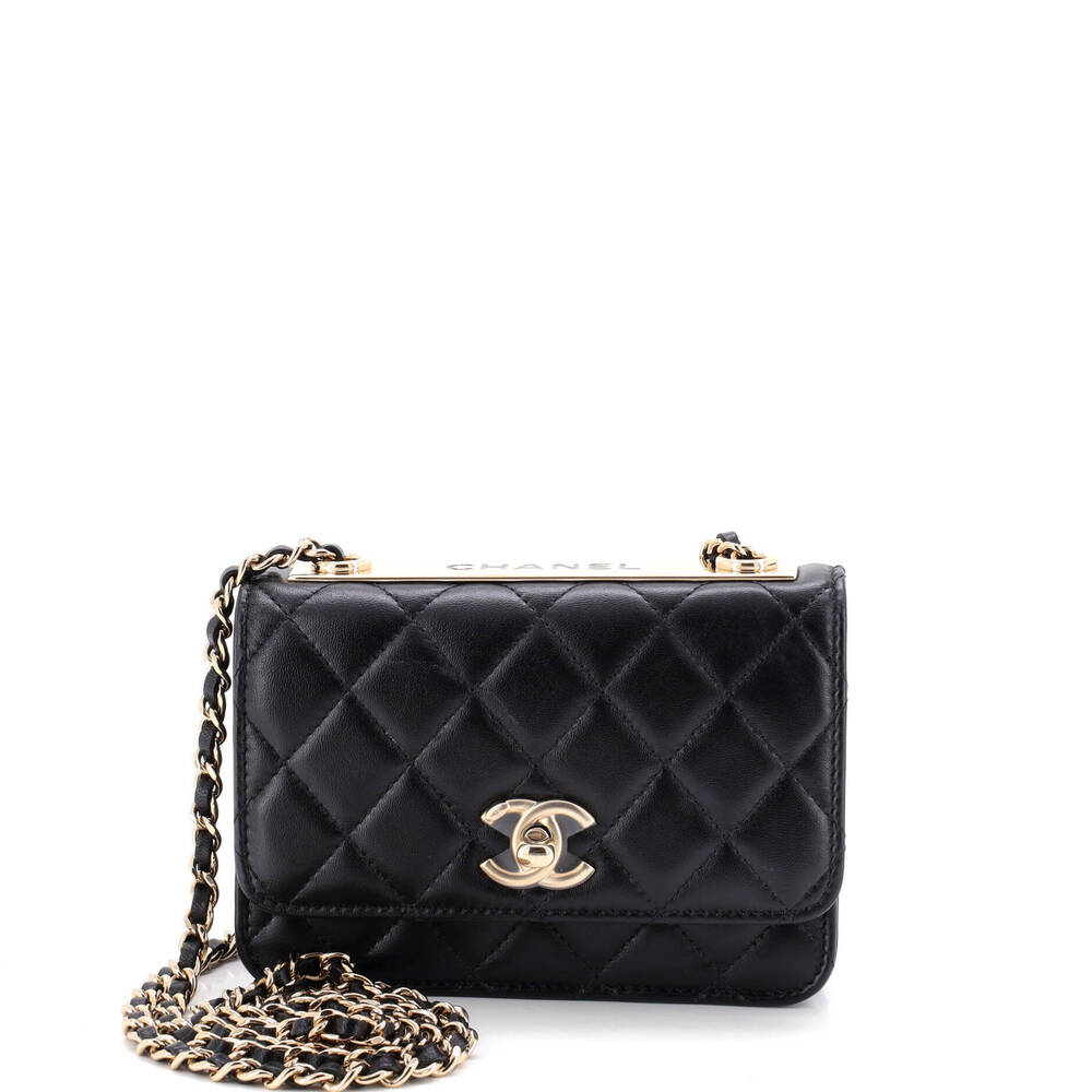 Chanel Mini Trendy CC Wallet on Chain